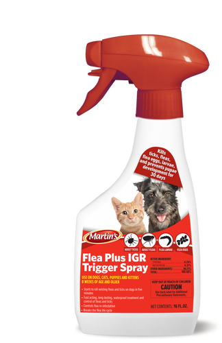 Martin's Flea Plus IGR Trigger Spray