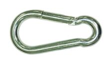 Baron Bright Aluminum Spring Link 3/8 in. Dia. x 4 in. L (3/8 x 4)