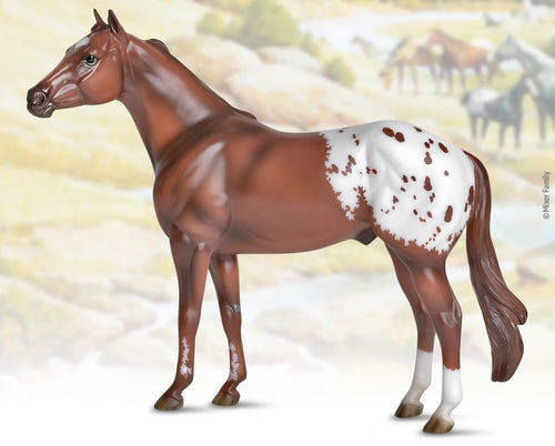 Breyer The Ideal Series - Appaloosa Action Figure (Traditional | 1:9 scale | Ages 8+)
