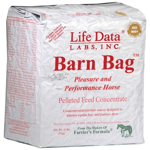 LIFE DATA BARN BAG PELLETED FEED CONC (11 LB)