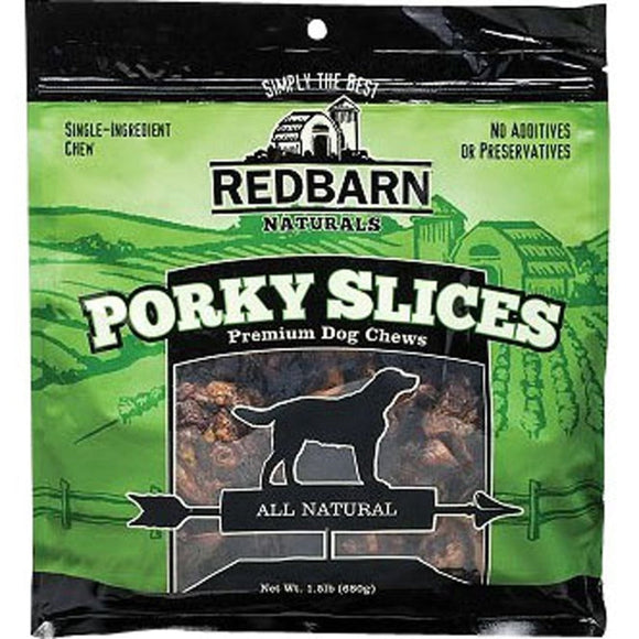 Redbarn Naturals Porky Slices Chews Bagged (1.5 LB)