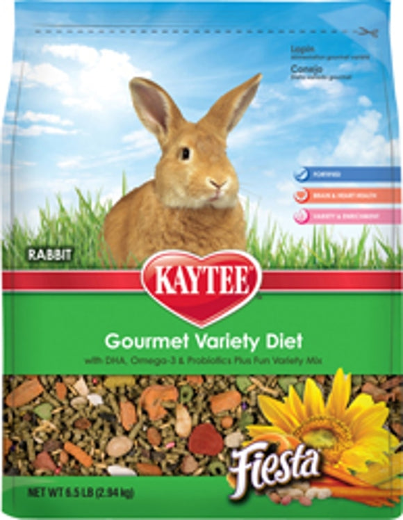 Kaytee Fiesta Gourmet Variety Diet Rabbit Food (6.5 LB)