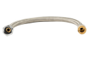 Quick Fitting 1/2” PF x 3/4” FIP, 18” Stainless Steel Braided Water Heater Hose (1/2” x 3/4