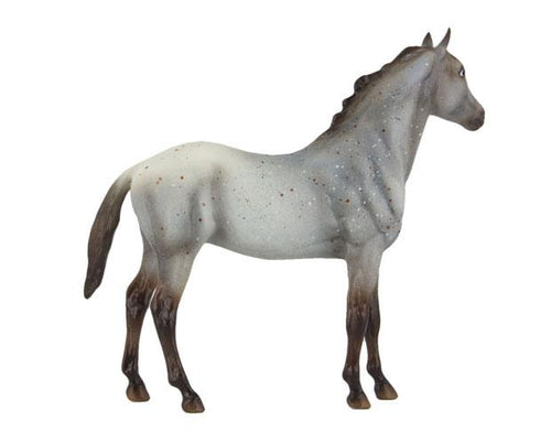 Breyer Wild Blue Book and Model Action Figure Set (Freedom Series | 1:12 Scale | Ages 4+ Horse | Age 8+ Book)