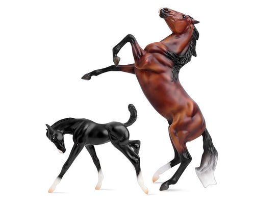 Breyer Wild & Free Horse & Foal Set (Freedom Series | 1:12 Scale | Ages 4+)