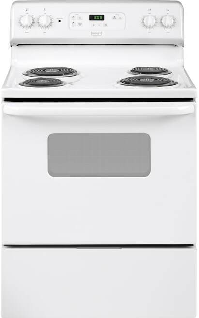 Climatic Home XBS360DMWW 30 in. Crosley Freestanding Electric Range with Sensi-Temp Technology (30